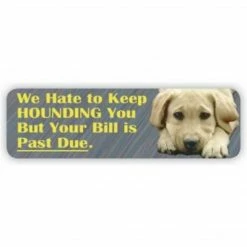 Medical Arts Press® Past Due Collection Labels, Please Contact Our Office, Fl Chartreuse, 1-3/4x3-1/4", 500 Labels