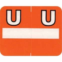 Medical Arts Press® Alpha Labels On Roll, Letter U