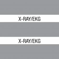 Medical Arts Press® Large Chart Divider Tabs; X-Ray/EKG, Gray, 102 Tabs Per Package