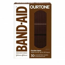 Band-Aid Brand OurTone Adhesive Bandages, BR65, 30 Count