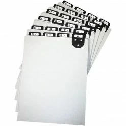 REP Industries Metal Tab A-Z Guides; 6-1/2Wx9-1/4"H