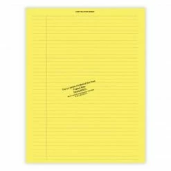 Medical Arts Press® Continuation Notes; Yellow, No Punch
