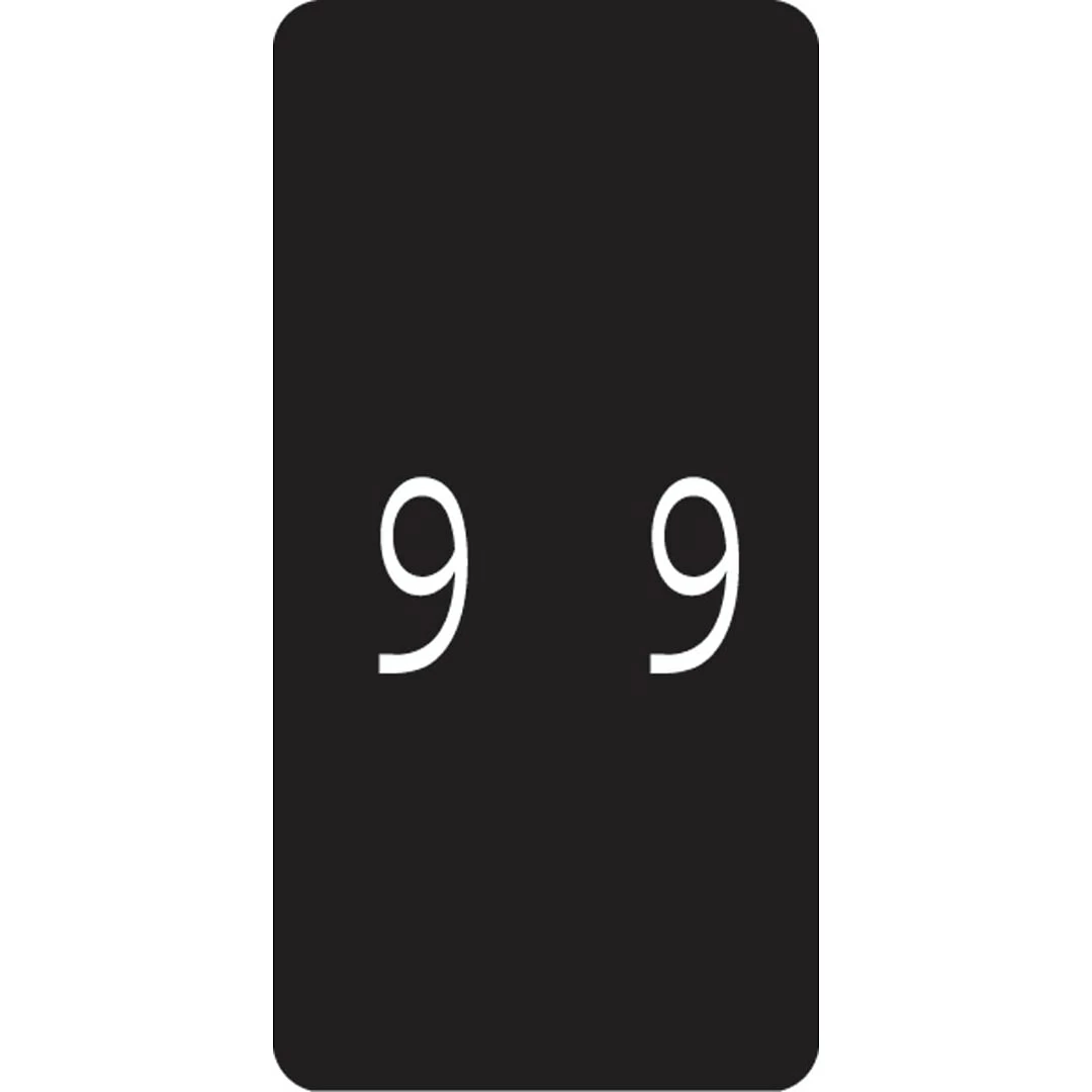 Medical Arts Press® Smead® Compatible Numbered Color-Coding Labels, "9"