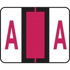 Medical Arts Press® Jeter® Compatible Alpha Label Starter Kits, Alpha Labels On 3-Ring Binder Sheets