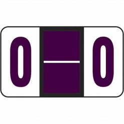 Medical Arts Press® POS® Systems Compatible 3300 Series Alpha Sheet Labels; "O"