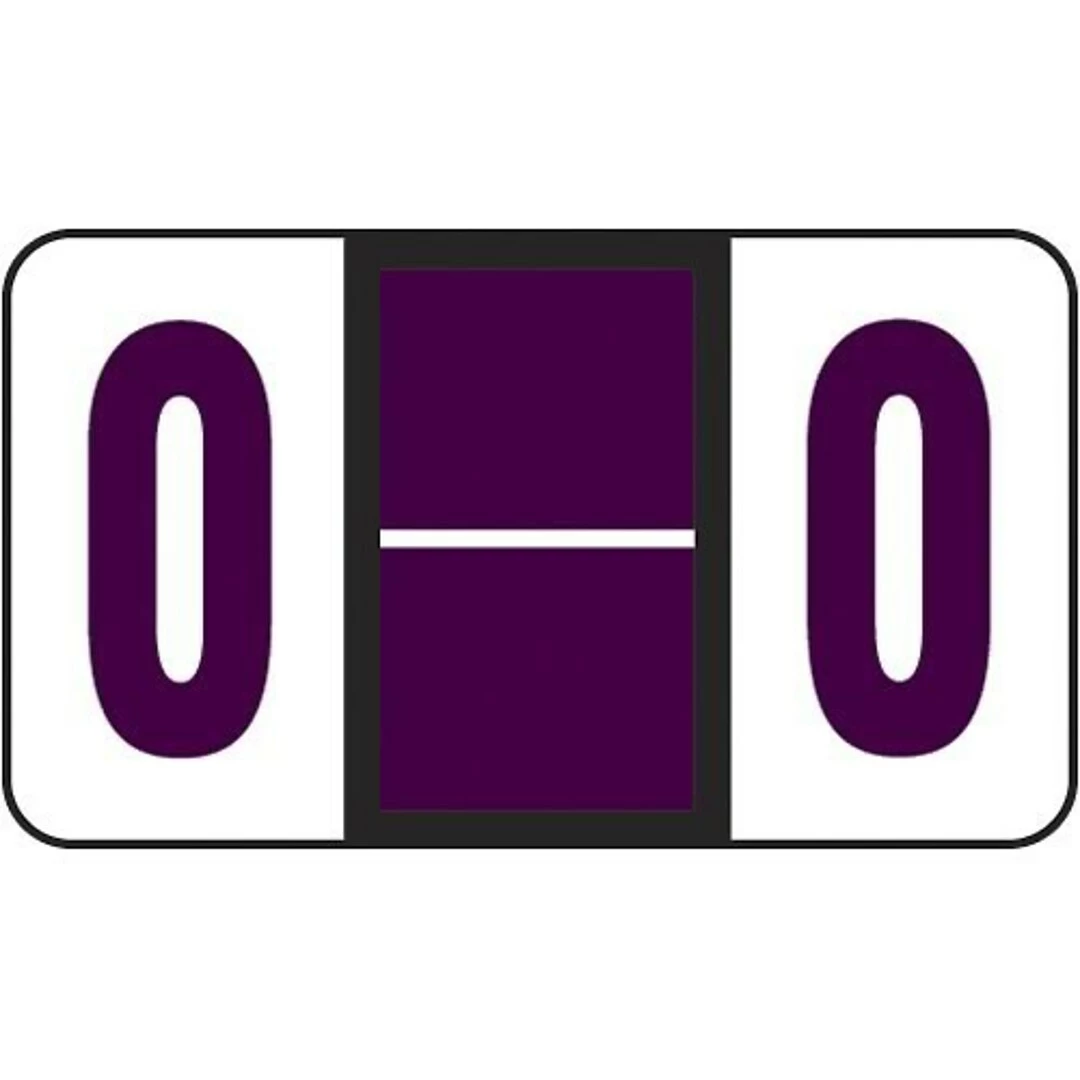 Medical Arts Press® POS® Systems Compatible 3300 Series Alpha Sheet Labels; "O"