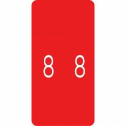 Medical Arts Press® Smead® Compatible Numbered Color-Coding Labels, "8"