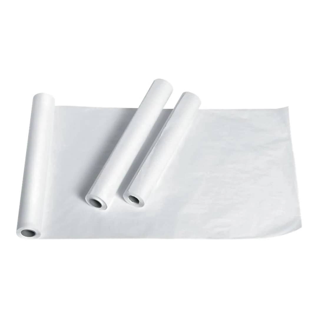 Medline Deluxe 125' X 14.5" Exam Table Papers, White Crepe, 12/Carton