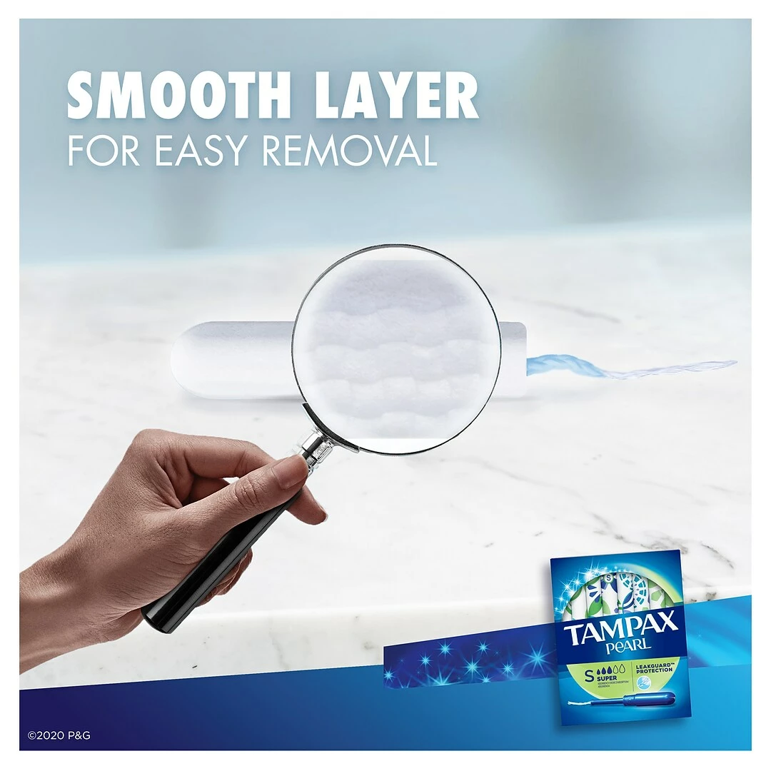 Tampax Pearl Regular Tampons, 18/Box (00073010004542) - Image 2