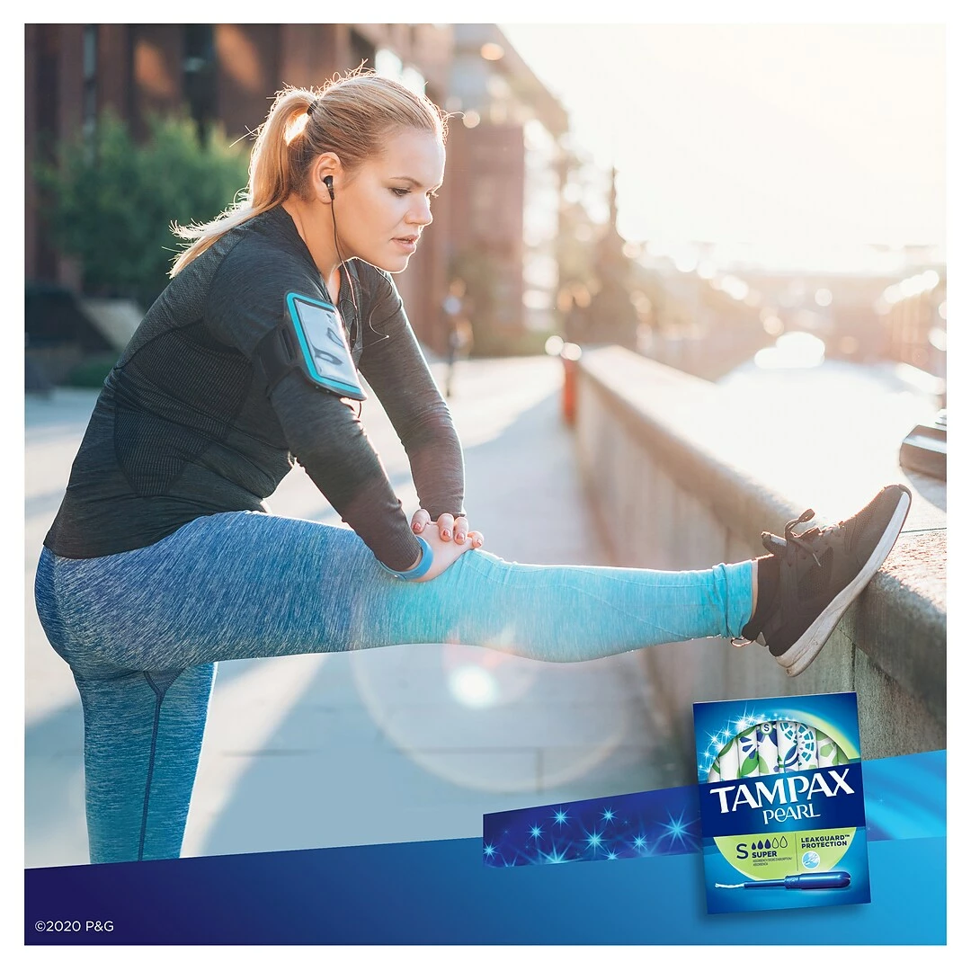 Tampax Pearl Regular Tampons, 18/Box (00073010004542) - Image 5