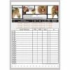 Medical Arts Press® Designer Privacy Sign-In Sheets, Merry Menageries™