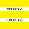 Medical Arts Press® Large Chart Divider Tabs, Prescriptions, Yellow