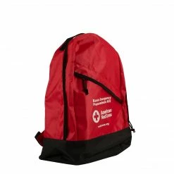 American Red Cross Red Cross Three Day Emergency Preparedness Basic Backpack, Red (91051)
