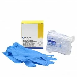 First Aid Only Hema-Seal 4" Trauma Dressing Refill With Nitrile Gloves (2-014)