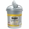 Gojo® Scrubbing Towels, 10.5"W X 12.25"L, 72 Wipes/Canister, 6/Count (6396-06)