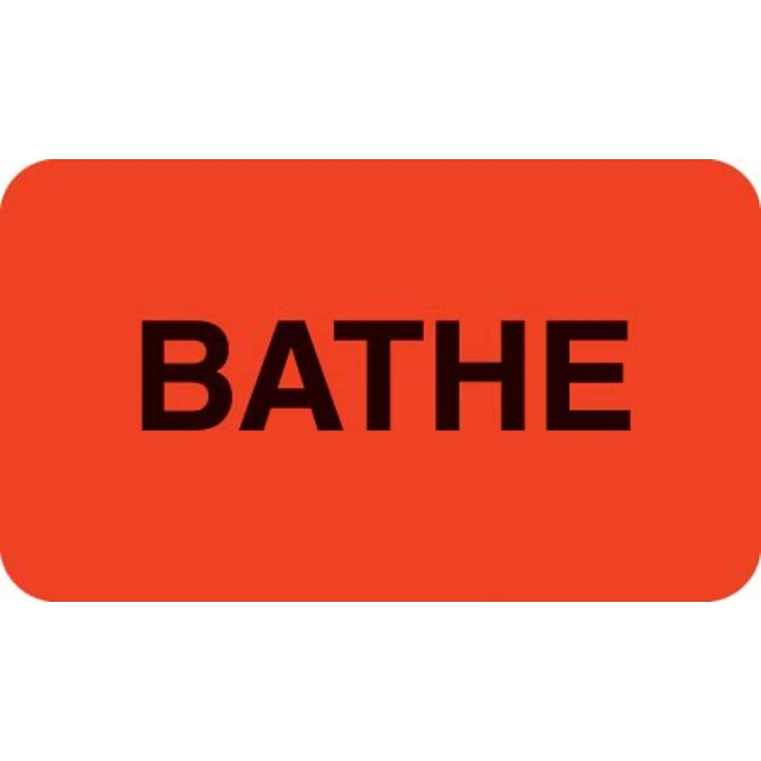 Medical Arts Press® Diet And Medical Alert Medical Labels, On Medication, Fluorescent Pink, 7/8x1-1/2", 500 Labels