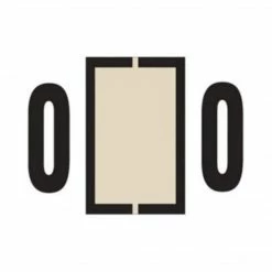 Medical Arts Press® Jeter® Compatible Numeric Roll Style Labels, "8"