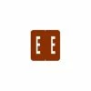 Medical Arts Press® GBS® Compatible 1900 Series Alpha Pack Labels; "E"