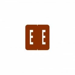 Medical Arts Press® GBS® Compatible 1900 Series Alpha Pack Labels; "E"