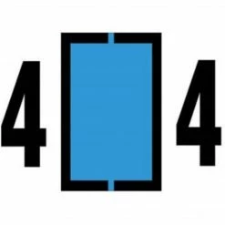Medical Arts Press® Jeter® Compatible Numeric Roll Style Labels, "4"