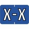 Medical Arts Press® Colwell Jewel Tone® Compatible Alpha Roll Labels; "X"
