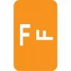 Medical Arts Press® Smead® Alpha-Z® Compatible Alpha Roll Labels, "F"