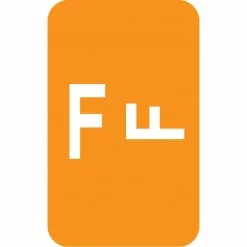 Medical Arts Press® Smead® Alpha-Z® Compatible Alpha Roll Labels, "F"