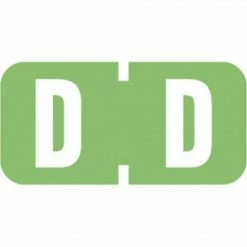 Medical Arts Press® TAB® Products Compatible Alpha Mini Label Sheets; "D"