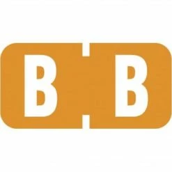 Medical Arts Press® TAB® Products Compatible Alpha Mini Label Sheets; "B"
