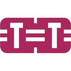 Medical Arts Press® TAB® Products Compatible Alpha Mini Label Sheets; "T"