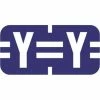 Medical Arts Press® TAB® Products Compatible Alpha Mini Label Sheets; "Y"