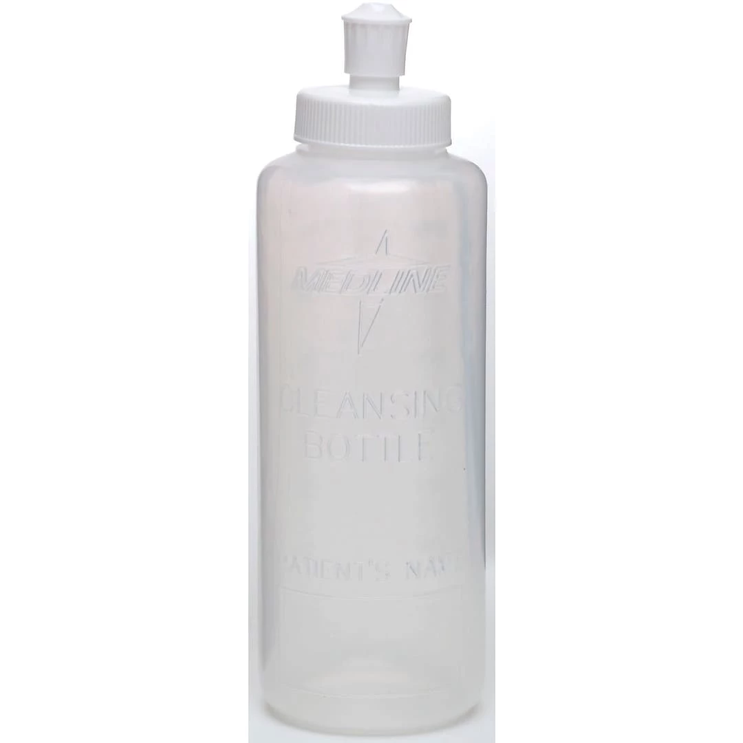 Medline Perineal Irrigation Bottles, 8 Oz, 50/Pack