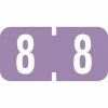Medical Arts Press® TAB® Products Compatible Numeric Mini Label Sheets; "8"
