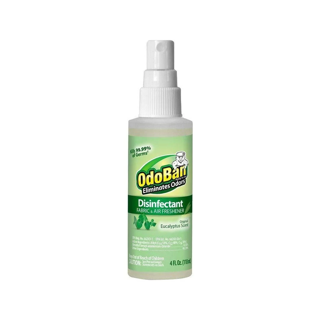 ODOBAN Disinfectant Spray, Eucalyptus, 4 Fl. Oz., 12/Pack (91EUC4OZ12-STP) - Image 2