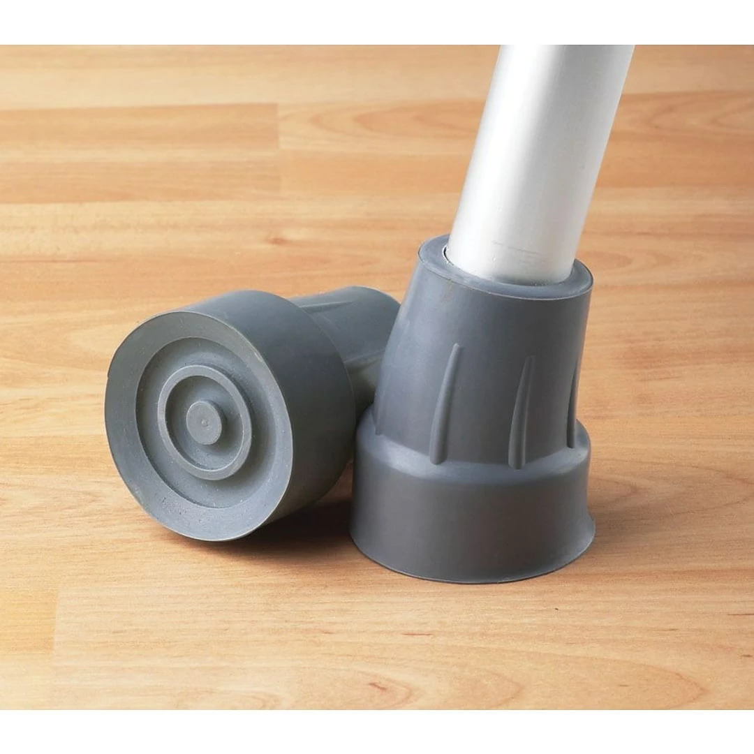 GuardianĀ® Super Crutch Tips, Gray, 8/Pack