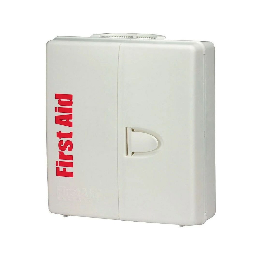 First Aid Only SmartCompliance Office Cabinet, ANSI Class A/ANSI 2021, 50 People, 202 Pieces, White, Kit (90580-021) - Image 2