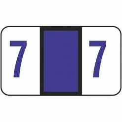 Medical Arts Press® Jeter® Compatible 5100 Series Numeric Roll Labels, "7"