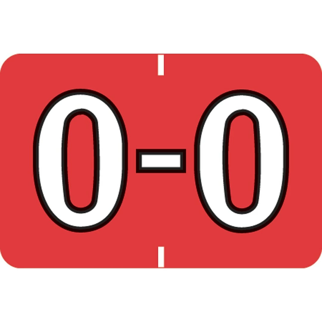 Medical Arts Press® Colwell Jewel Tone® Compatible Alpha Roll Labels, "O"