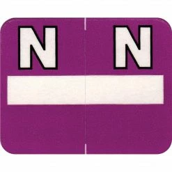 Medical Arts Press® Alpha Labels On Roll, Letter N