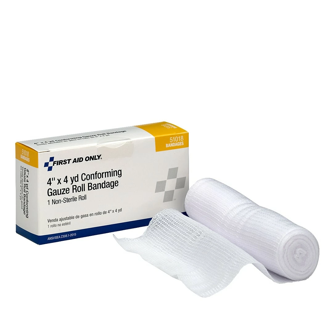 First Aid Only 4" Conforming Gauze Bandage (51018)