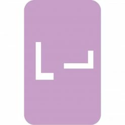 Medical Arts Press® Smead® Alpha-Z® Compatible Alpha Roll Labels, "L"