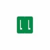 Medical Arts Press® GBS® Compatible 1900 Series Alpha Pack Labels; "L"