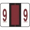Medical Arts Press® TAB® Products Compatible Numeric Sheet Style Labels; "9"