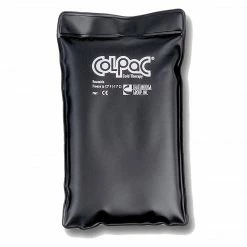 Cando Colpac Heavy-Duty Black Reuseurethane Cold Pack, Half Size, 7 X 11"
