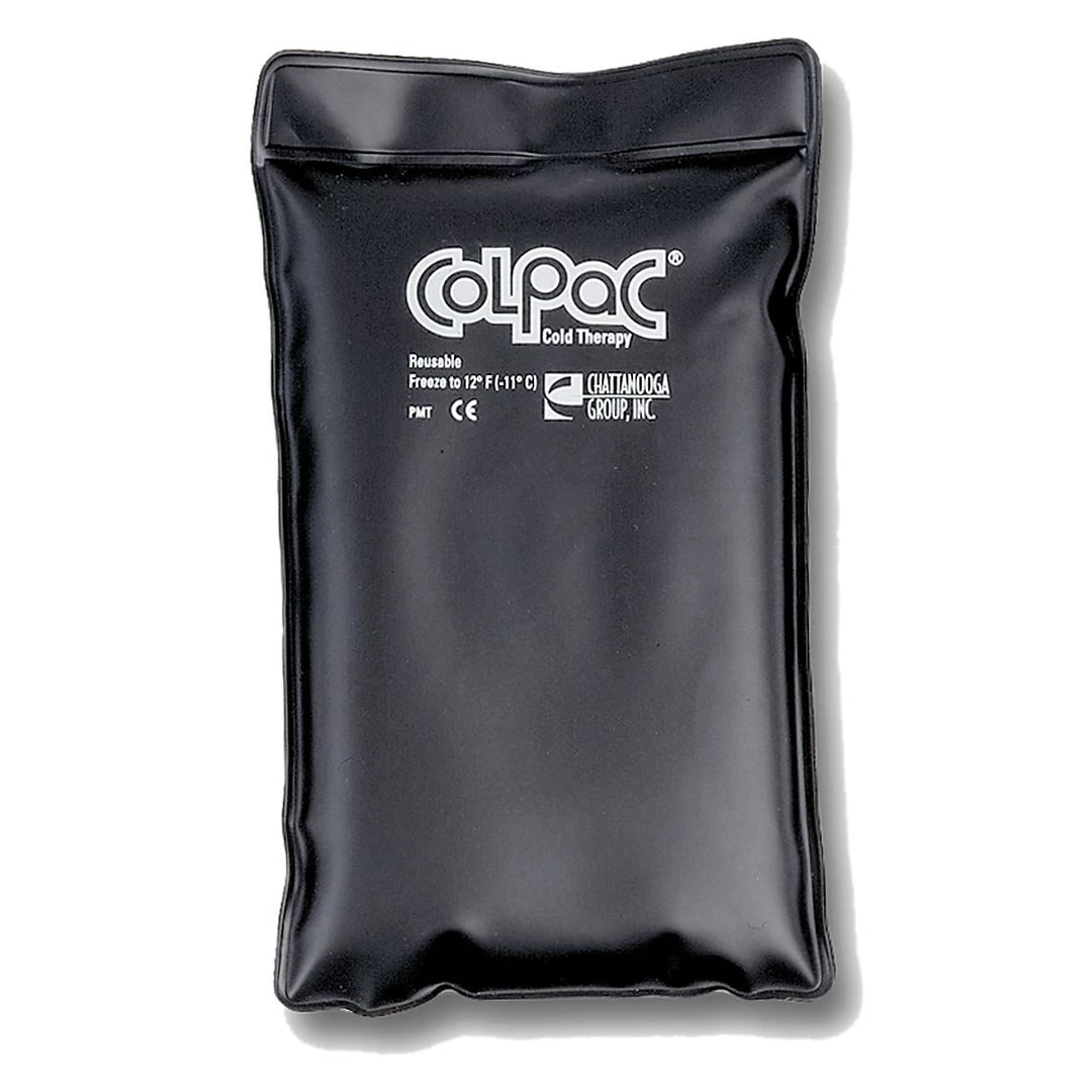 Cando Colpac Heavy-Duty Black Reuseurethane Cold Pack, Half Size, 7 X 11"