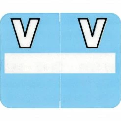 Medical Arts Press® Alpha Labels On Roll; Letter V