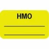 Medical Arts Press® Insurance Chart File Medical Labels, HMO, Fluorescent Chartreuse, 7/8x1-1/2", 500 Labels