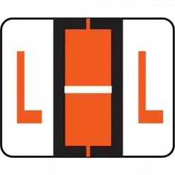 Medical Arts Press® TAB® Products Compatible Alpha Roll Labels, Letter L