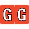 Medical Arts Press® Colwell Jewel Tone® Compatible Alpha Roll Labels, "G"