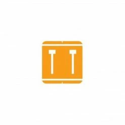 Medical Arts Press® GBS® Compatible 1900 Series Alpha Pack Labels; "T"